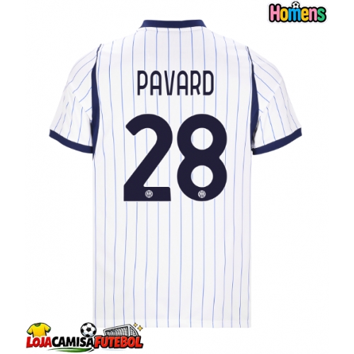 Camisa de Futebol Inter Milan Benjamin Pavard #28 Equipamento Secundário 2026-27 Manga Curta